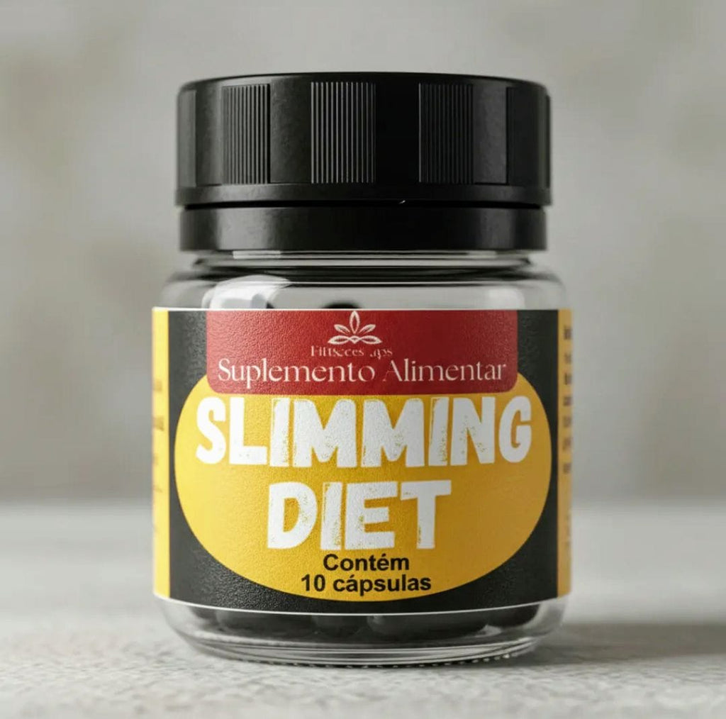 Slimming Diet 10 Cápsulas - Auxiliar no Controle de Peso e na Saciedade