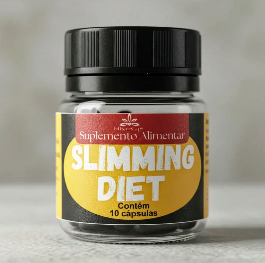 Slimming Diet 10 Cápsulas - Auxiliar no Controle de Peso e na Saciedade