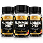 KIT SLIMMING DIET BLACK GOLD 3 FRASCOS 90 DIAS CONTROLE DE PESO E SACIEDADE